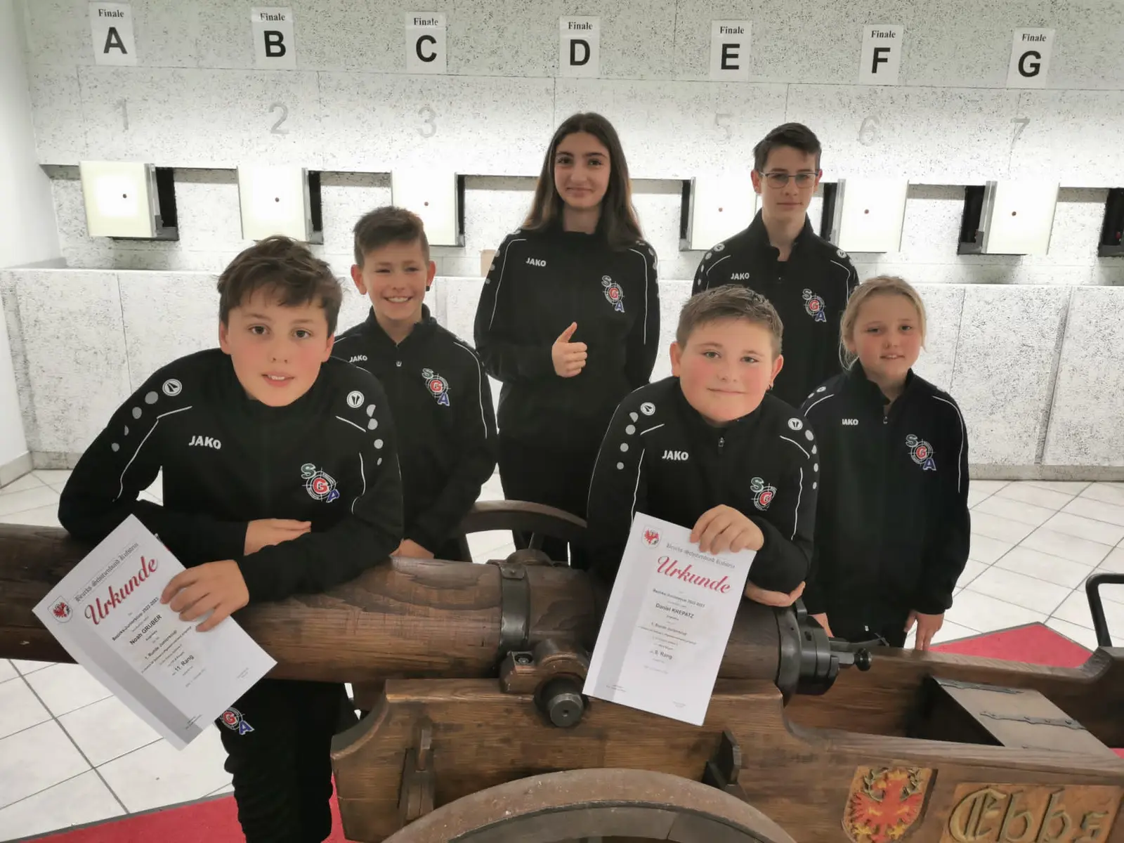2. Juniorscuprunde 2022/23 bei der Schützengilde Angerberg