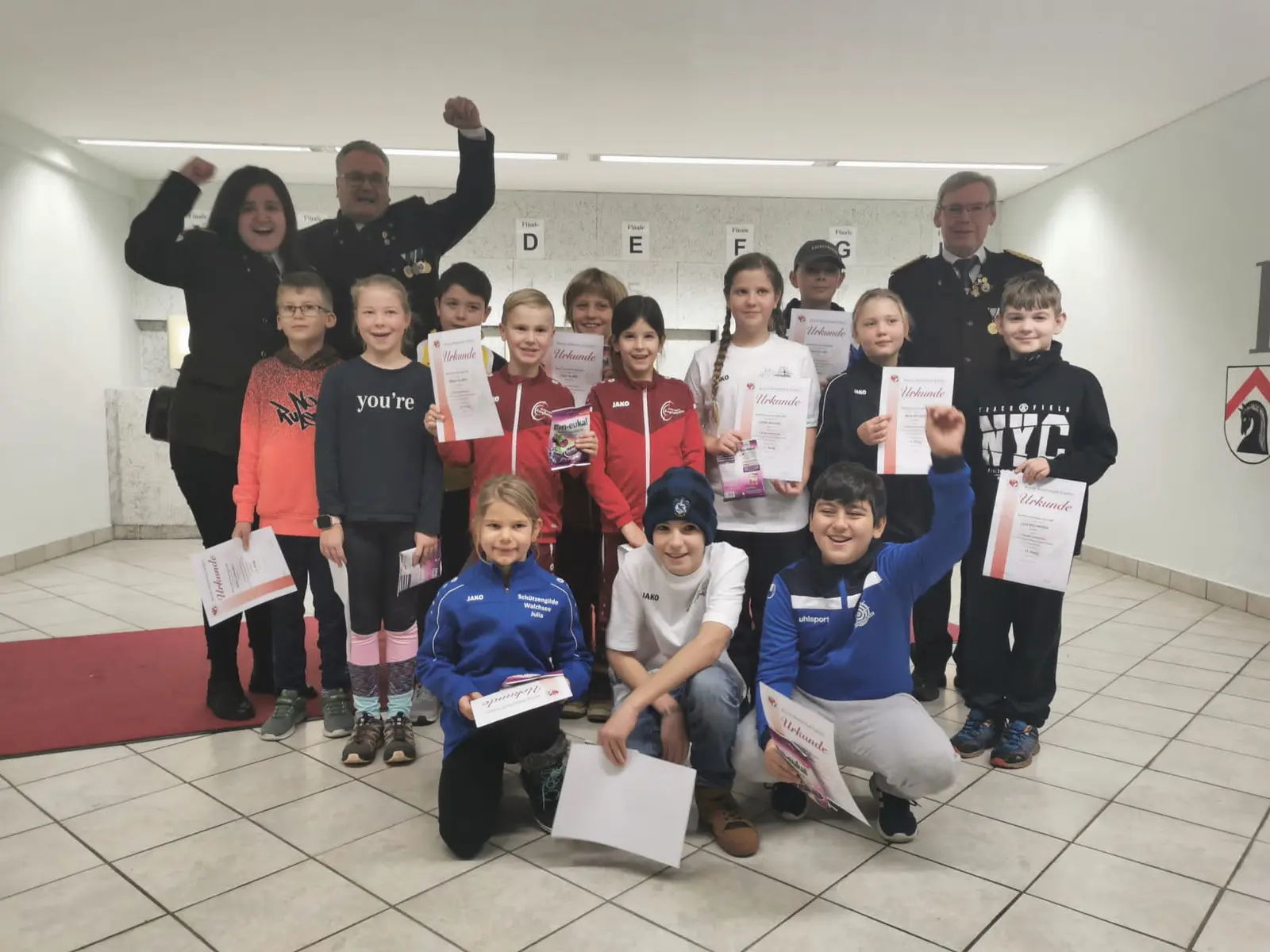 1. Juniorscuprunde 2022/23 bei der Schützengilde Angerberg