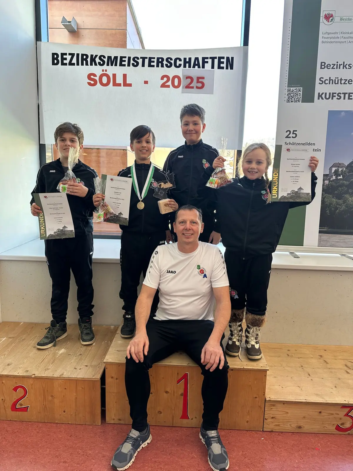 Bezirksmeisterschaft LG 2025 bei der Schützengilde Angerberg