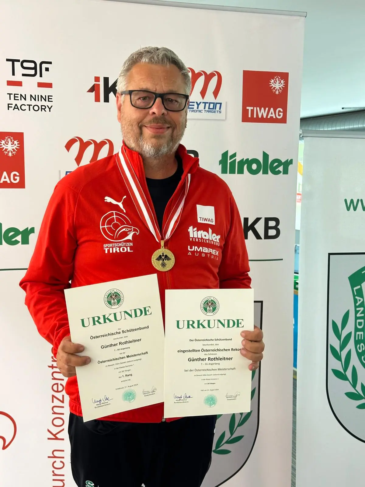 Österreichische Staatsmeisterschaften 50 & 100m KK bei der Schützengilde Angerberg